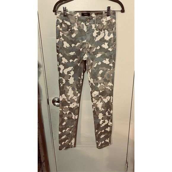 Aqua Camouflage Skinny Jeans Size 24 - Picture 10 of 10